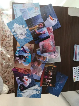 Cromos Frozen Photocards