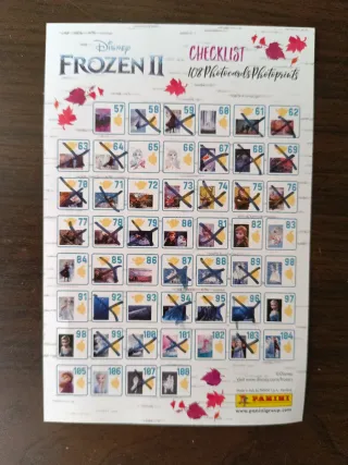 Cromos Frozen Photocards