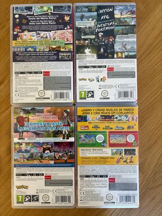 Pack Juegos Nintendo Switch