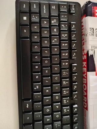 Tastiera Wireless Trust Nera