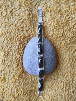Pulsera de Plata 925 con Azabache