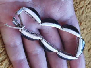Pulsera de Plata 925 con Azabache