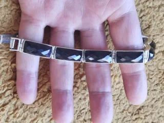 Pulsera de Plata 925 con Azabache