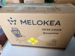 Silla de Oficina Ergonómica Negra