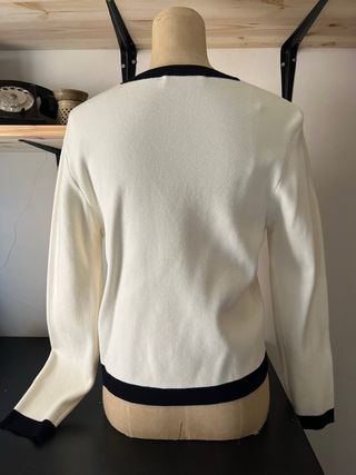 Chaqueta de punto con cremallera