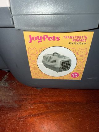 Transportín Perro Joypets Beige/Negro