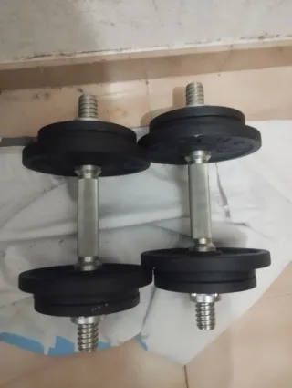 Kit Mancuernas 20kg (10kg cada lado)