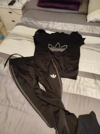 Chándal Adidas Retro Mujer Negro