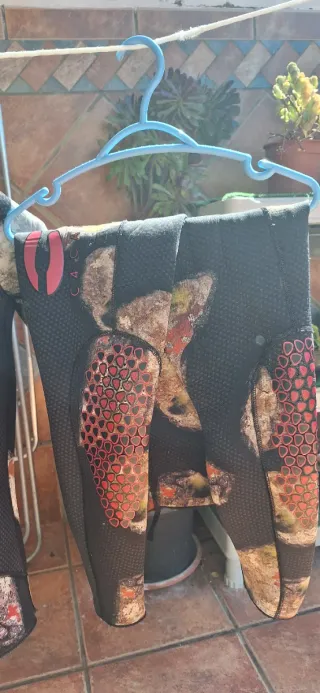 Traje pesca submarina C4 Carbon  De 7mm, talla 4