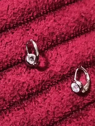 Pendientes plata para bebé/niña/mayor