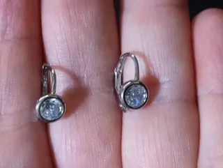 Pendientes plata para bebé/niña/mayor