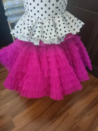 Traje Flamenca Talla 36. Super nuevo. solo 1 PUEST