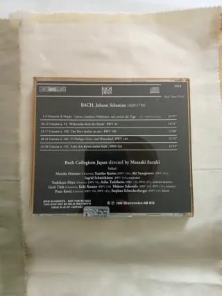 CD Johann Sebastian Bach - Cantate complete