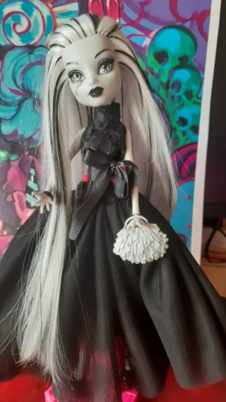 Monster High Skullector Frankie Custom