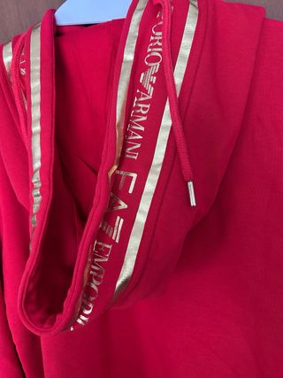 Chándal Emporio Armani Rojo