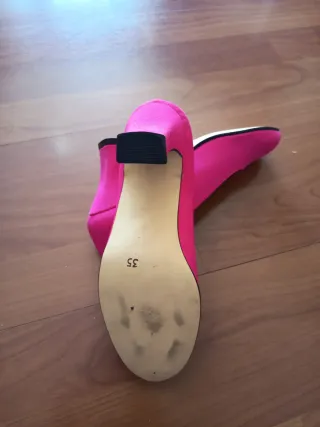 Zapatos Flamenca Rosa