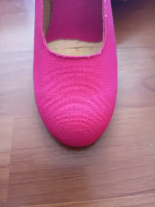 Zapatos Flamenca Rosa