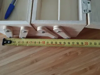 Caja organizadora de madera, costurero, joyero