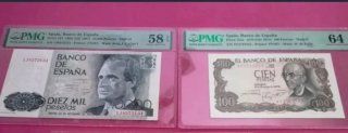 Billetes España Banco de España Lote 2