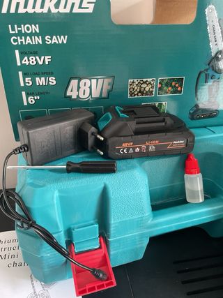 Motosega Mukins 48V Li-Ion 6 con Oiler