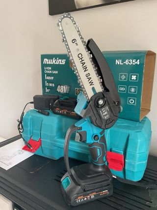 Motosega Mukins 48V Li-Ion 6 con Oiler