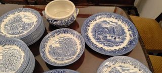 Vajilla de porcelana Churchill 82 piezas