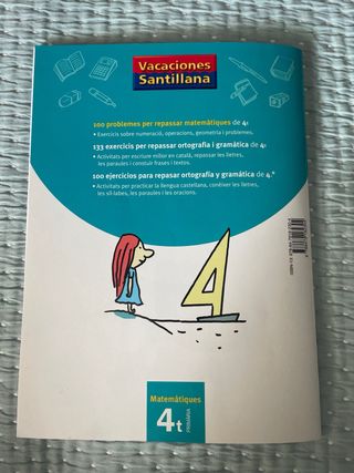 VACACIONES SANTILLANA 100 PROBLEMES PER REPASSA...