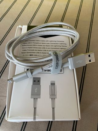 Cavo USB-A Nylon Lightning Amazon Basics 0.9m