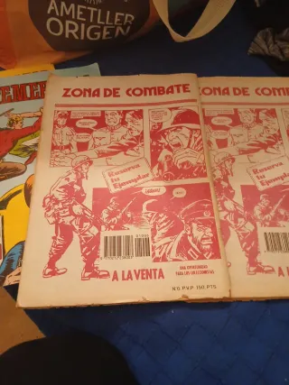 4 comics vintage