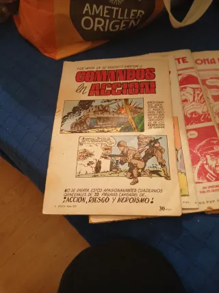 4 comics vintage