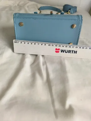 Bolso Zara Azul con 2 Correas