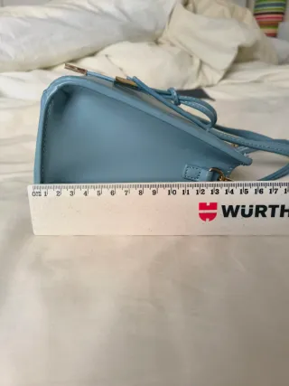 Bolso Zara Azul con 2 Correas