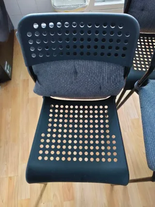 Juego 4 Sillas Comedor con cojines