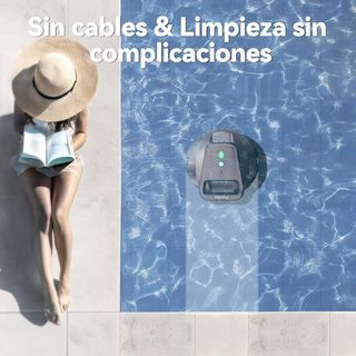 SIN ABRIR Robot Limpiafondos Piscina 30W 4500mAh