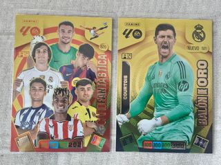 Card Fantást. y N. Balón Oro Courtois Adrenalyn 26
