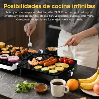 YASHE Grill 2000W PRO Sandwichera