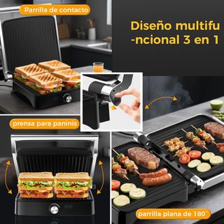 YASHE Grill 2000W PRO Sandwichera