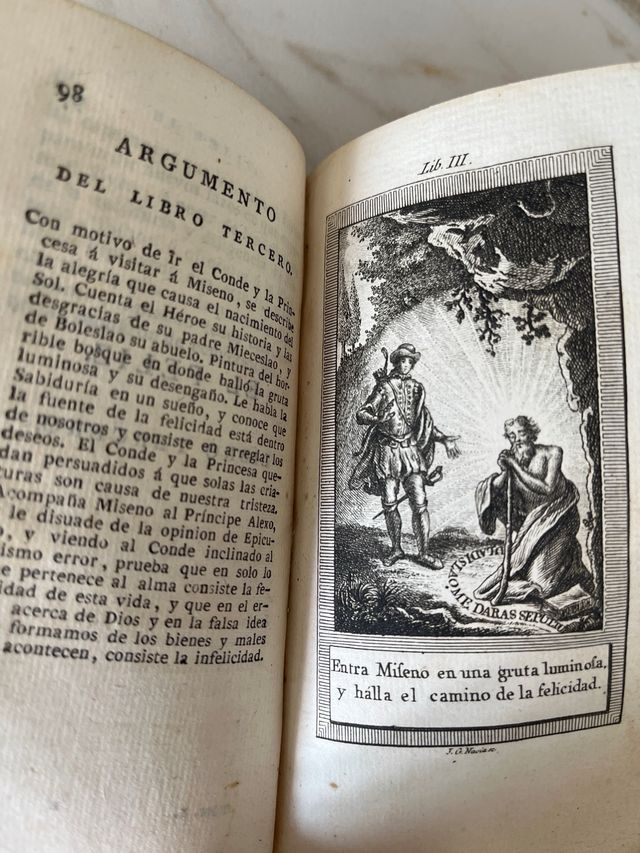 1799 El Feliz arte de vivir contento. Tomo I