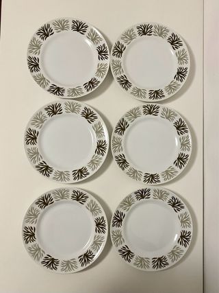 Set 6 piatti dessert Richard Ginori cm 20