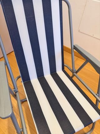 Silla de playa plegable