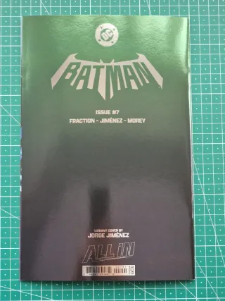 Batman #7 Jiménez Foil