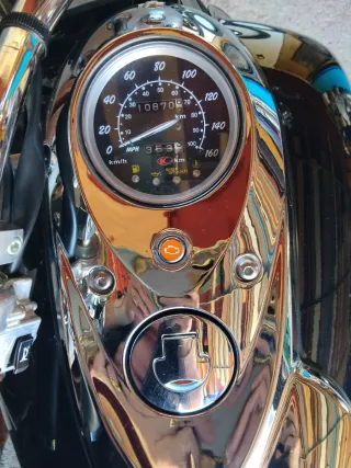 Kymco Venox Moto Cruiser Negra