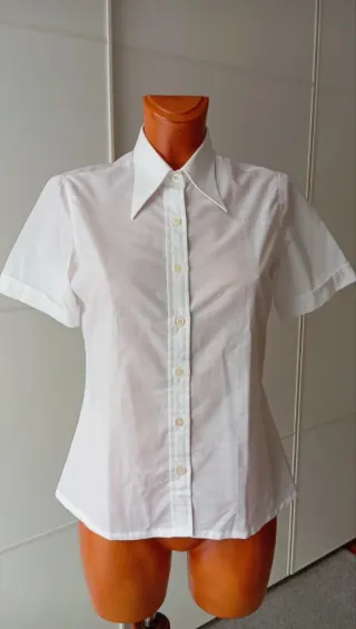 Camisa vintage blanca. Unisex. Nueva
