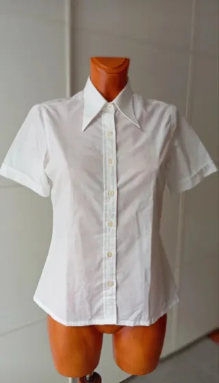 Camisa vintage blanca. Unisex. Nueva