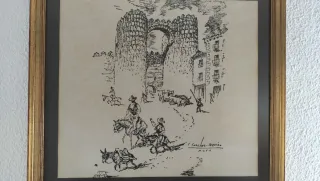 Dibujo Original J. Sánchez Merino (Ávila)