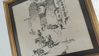 Dibujo Original J. Sánchez Merino (Ávila)