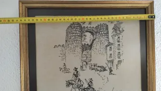 Dibujo Original J. Sánchez Merino (Ávila)