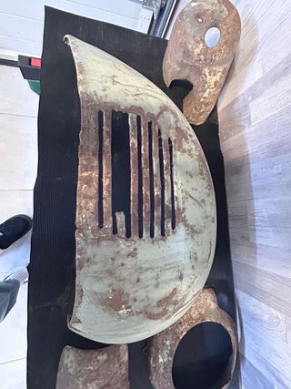 Cofano y tapas Vespa 125 1964