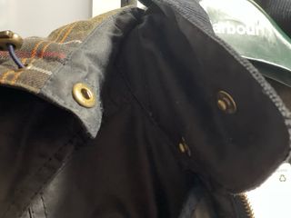 Cazadora Barbour Navy Encerada