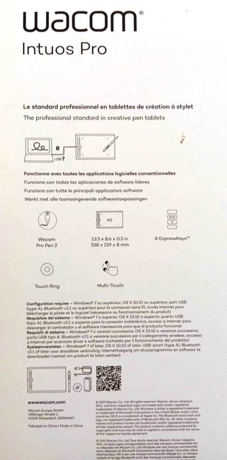 Tableta Gráfica. Wacom Intuos Pro